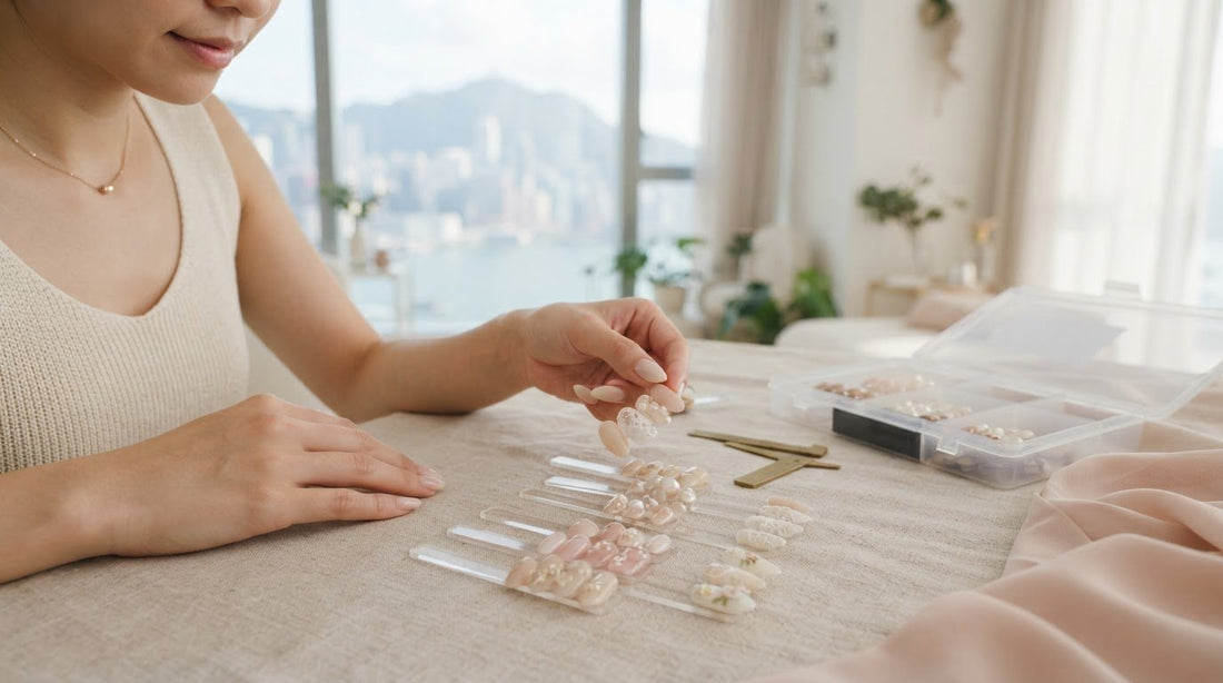 手工穿戴甲怎麼選？香港新手的韓系指尖美學指南