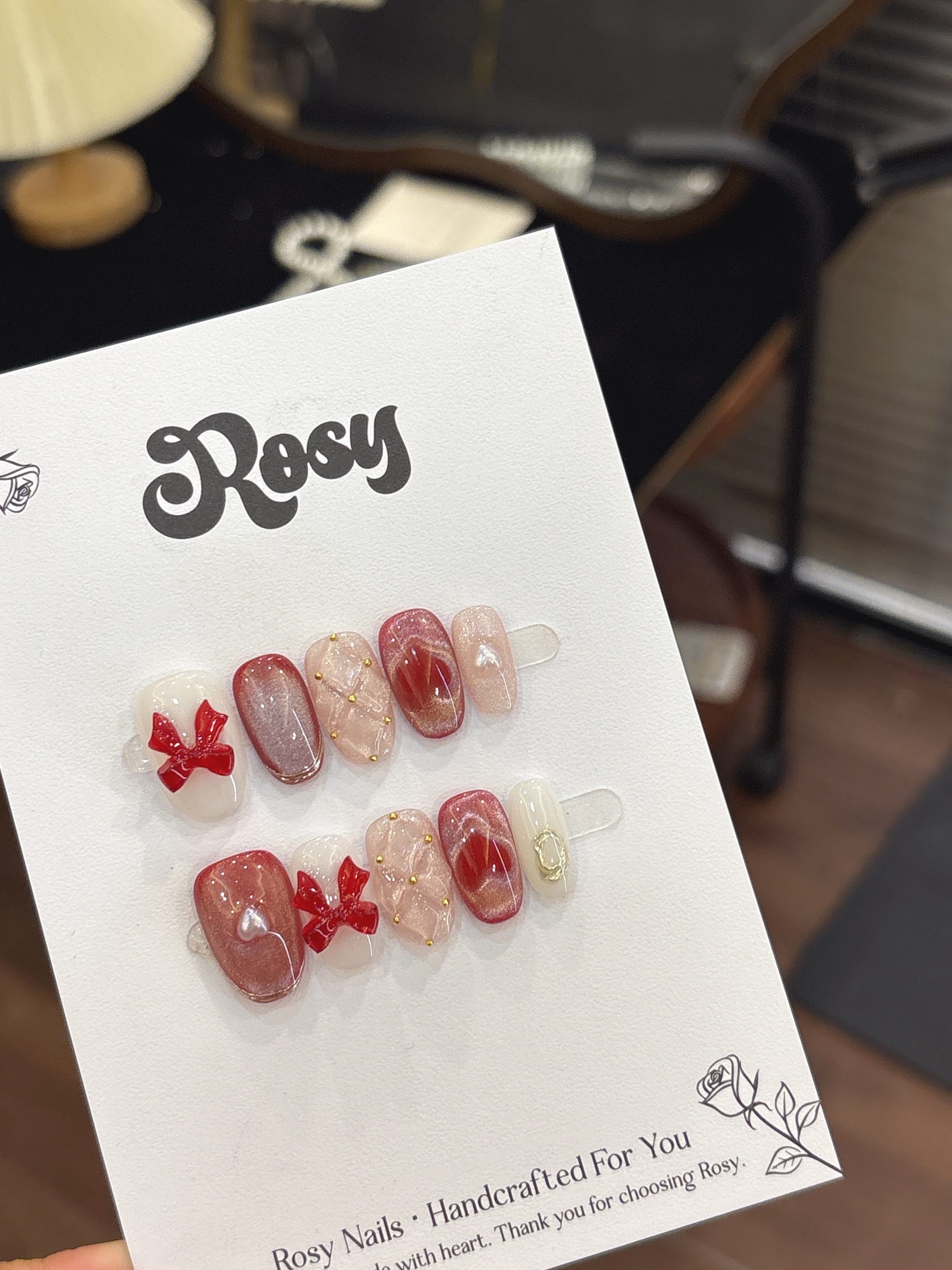 Berry Ribbon Charm