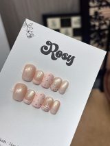 Blush Polka Bow