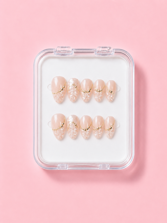 Blush Marble Shine