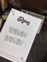 Ice Blue Ribbon Glow