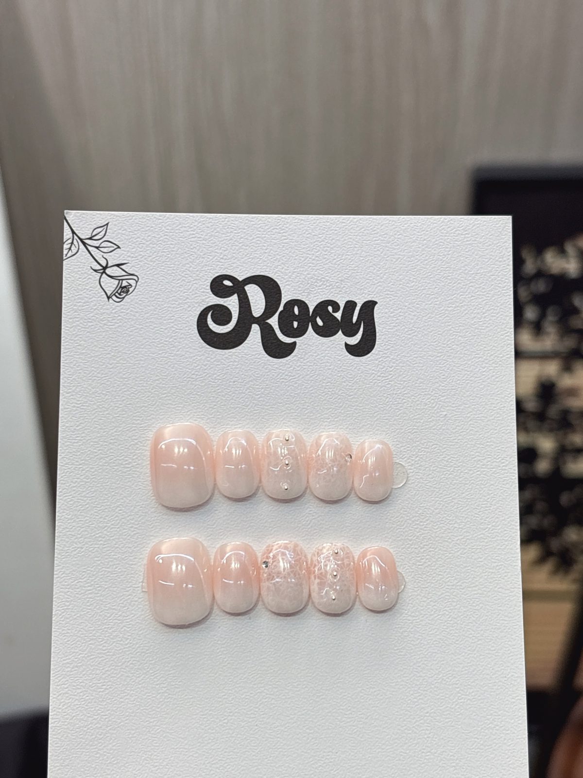 Blush Pearl Veil