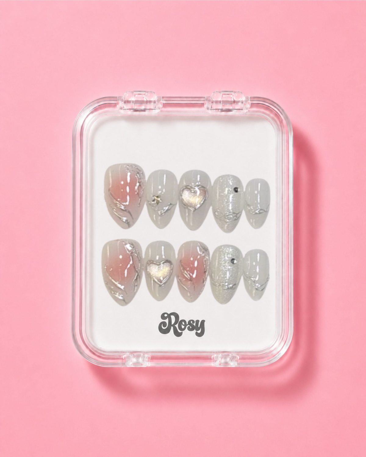 Silver Heart Blush